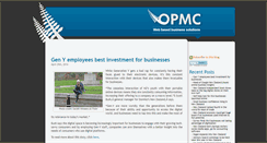 Desktop Screenshot of blog.opmc.co.nz